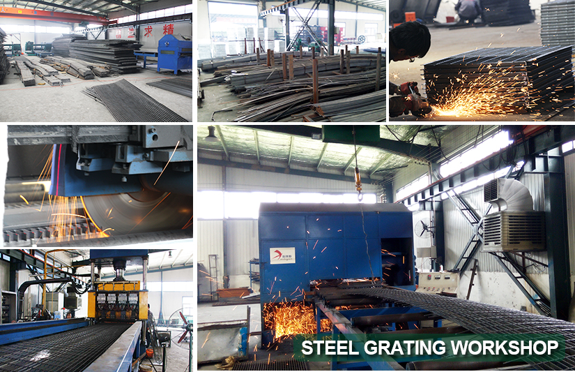 Steel grating