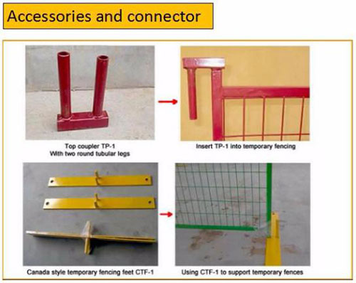 PVC Coated Temporary Fence