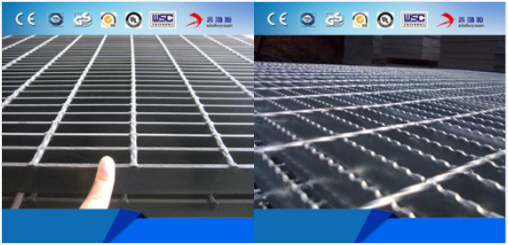 Heavy duty hot dipped galvanized steel grating