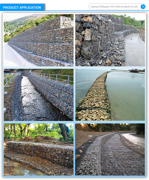 PVC Coated gabion box price