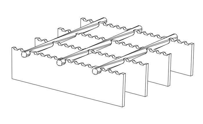 Serrated Steel Grating